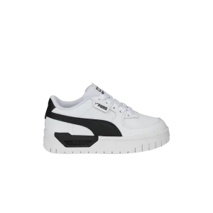 Puma Cali Dream Leather Little Kid 'White Black' Sneakers White/Black/White 385675 05