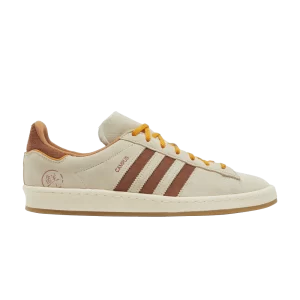 adidas Campus 80s 'Shanghai - Mooncakes' Sneakers White Cream/Auburn/Eqt Orange GY4589