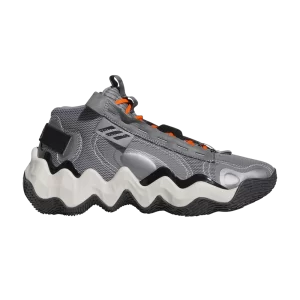 adidas Candace Parker x Wmns Exhibit B Mid 'Grey Black' Sneakers Gray three/Black/Orange influence GZ2351