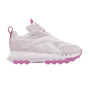 Reebok Cardi B x Wmns Classic Leather V2 'Quartz Glow Ultraberry' Sneakers Quartz Shine/Quartz Shine/Ultraberry HQ6024