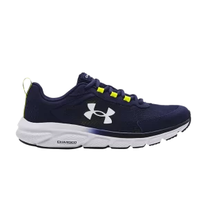 Under Armor Charged Assert 9 'Midnight Navy Yellow Ray' Sneakers Midnight Fleet/Yellow Ray 3024590 404