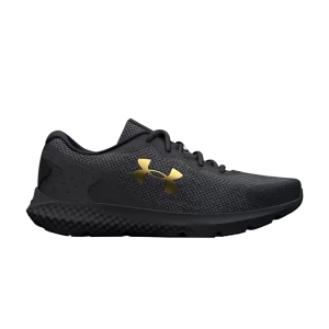 Under Armor Charged Rogue 3 'Black Metallic Gold' Sneakers Black/Gold metallic 3026140 002