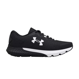 Under Armor Charged Rogue 3 GS 'Black White' Sneakers Black/White 3024981 001