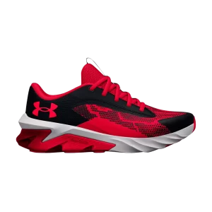 Under Armor Charged Scramjet 4 GS 'Black Red' Black/Halo Gray 3024208 001