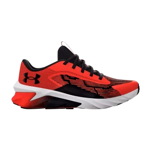 Under Armor Charged Scramjet 4 GS 'Phoenix Fire' Sneakers Phoenix Fire/Halo Gray 3024208 600