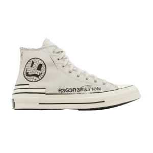 Converse Chuck 70 Hacked Heel High 'Tear Away – Light Bone 'Sneakers Light Bone/Black A00730C