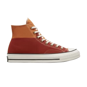 Converse Chuck 70 High 'Colorblock – Monarch Rugged Orange 'Sneakers Monarch/Strong Orange/Egret A02552C