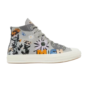 Converse Chuck 70 High 'Floral' Sneakers Slate Sage/Multi/Egret 172935C