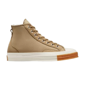 Converse Chuck 70 High 'Lined Colorblock – Nomad Khaki Gum 'Sneakers Nomad Khaki/Sand Dune/Egret A04410C