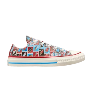 Converse Chuck 70 Low PS 'Frozen Treats' Sneakers Soft red/Baltic blue/Egret A00519F