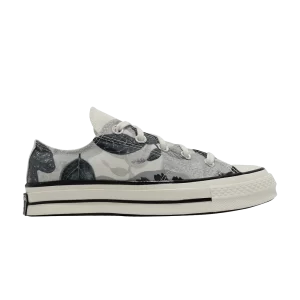 Converse Chuck 70 Low 'Tropical Leaf' Sneakers Egret/Black A00483C