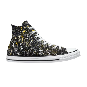 Converse Chuck Taylor All Star Archive High 'Paint Splatter – Black Amarillo 'Sneakers Black/White/Yellow A00468F