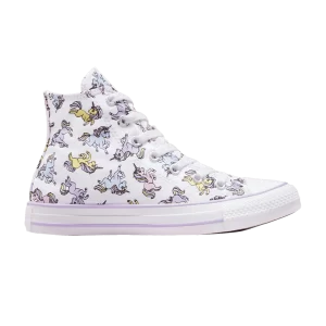 Converse Chuck Taylor All Star High GS 'Unicorns' Sneakers White/Moonstone purple A01674F