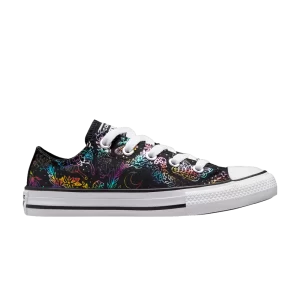 Converse Chuck Taylor All Star Low PS 'Butterfly Shine' Sneakers Black/Pink/Purple/Blue A01482F