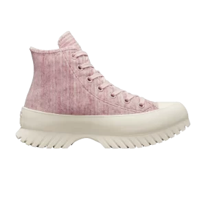 Converse Chuck Taylor All Star Lugged 2.0 High 'Striped Knit – Stone Mauve 'Sneakers Stone Haze/Saddle/Egret A03243C