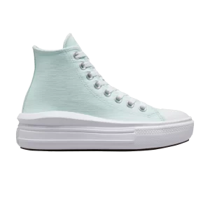 Converse Chuck Taylor All Star Move Platform High GS 'Cloud Patch' Sneakers Lt Armory Blue/Jp Blue A03015C