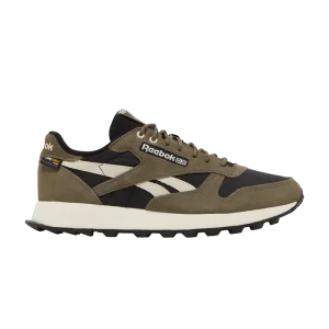 Reebok Classic Leather 'Black Army Green' Sneakers Black/Army Green/Putty GX4805