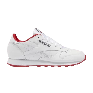 Reebok Classic Leather J 'White Vector Red' Sneakers White shoes/White shoes/Vector red GW3375