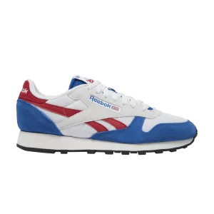 Reebok Classic Leather 'Make It Yours - White Vector Red Blue' Sneakers Vector blue/White shoes/Vector red GX2257