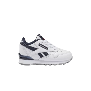 Reebok Classic Leather Step 'n' Flash Toddler 'White Vector Navy' Sneakers White shoes/White shoes/Vector Navy GX3884