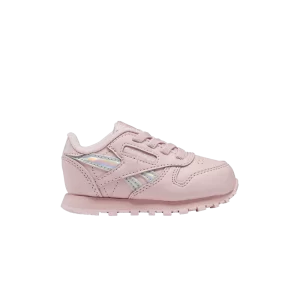 Reebok Classic Leather Toddler 'Pink Glow Iridescent' Sneakers Pink glow/Pink glow/Pink glow HQ3906