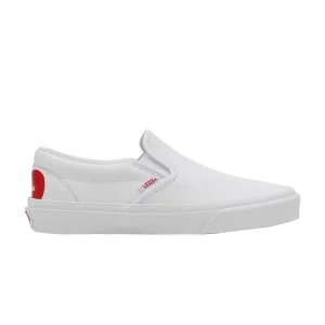 Vans Classic Slip-On 'Waffle Lovers' Sneakers White/True White VN000XG8B0N