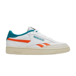 Reebok Club C Revenge 'White Seaport Teal' Sneakers Shoes white/Pump orange/Seaport Thiel GX0385