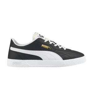 Puma Club Zone 'Black White' Sneakers Black/White/Gold Team 383919 02