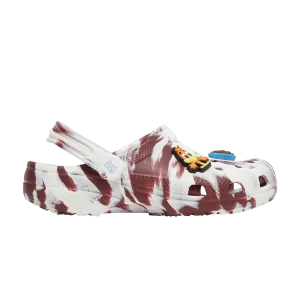 Crocs Cocoa Puffs x Classic Clog Kids 'Rise N 'Style 'Sneakers White/Garnet 207928 0FW