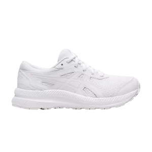 ASICS Contend 8 GS 'Triple White' White/White 1014A259 100