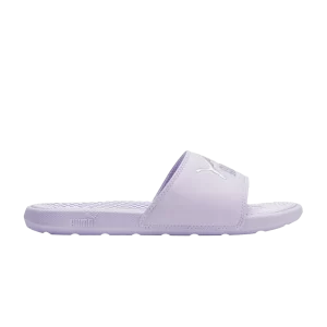 Puma Cool Cat Slides Jr 'Lavender Fog' Sneakers Lavender Mist/Silver 371025 26