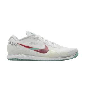 Nike Court Air Zoom Vapor Pro 'White Washed Teal' White/Habanero red/Pomegranate/Washed teal CZ0220 136