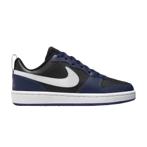 Nike Court Borough Low 2 GS 'Midnight Navy Black' Midnight Fleet/Black/Dark Purple Dust/White BQ5448 404