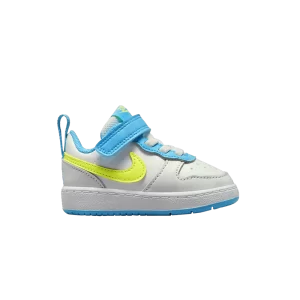 Nike Court Borough Low 2 TD 'White Baltic Blue Volt' Summit White/Baltic Blue/Volt BQ5453 122