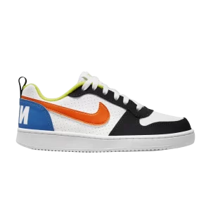 Nike Court Borough Low GS 'Black Orange Blue' White DV9113 181