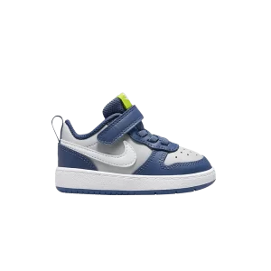 Nike Court Borough Low TD 'Grey Fog Mystic Navy' Mist Grey/Mystic Fleet/Atomic Green/White BQ5453 016