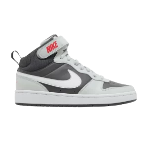 Nike Court Borough Mid 2 GS 'Medium Ash Light Silver' Medium Ash/Light Silver/Siren Red/White CD7782 200