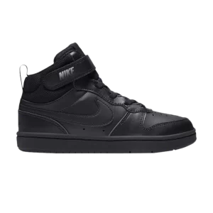 Nike Court Borough Mid 2 PSV 'Triple Balck' Black/Black/Black CD7783 001