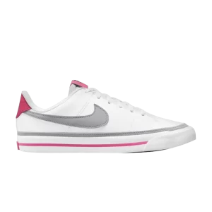 Nike Court Legacy GS 'White Pink Prime Light Smoke Grey' White/Pink Prime/Kumquat/Light Smoke Gray DA5380 111