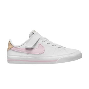 Nike Court Legacy PS 'White Pink Foam' White/Sesame/Honeydew/Pink foam DA5381 115