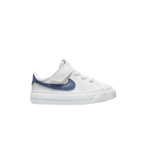 Nike Court Legacy TD 'White Mystic Navy' White/Border Blue/Team Orange/Mystic Fleet DA5382 113