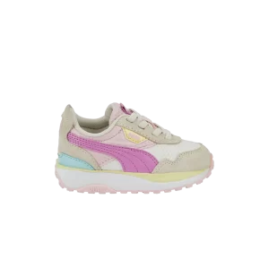 Puma Cruise Rider Peony Infant 'Marshmallow Mauve Pop' Sneakers Zephyr/Mauve Pop 385692 06