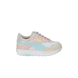 Puma Cruise Rider Peony Little Kid 'Almond Blossom Light Aqua' Sneakers Almond blossom/Light aqua 385691 03