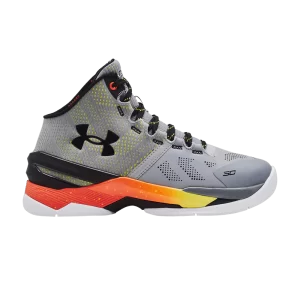 Under Armor Curry 2 Retro GS 'Iron Sharpens Iron' 2022 Steel/Sun Bleached 3026053 100