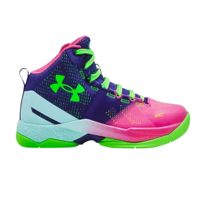 Under Armor Curry 2 Retro PS 'Northern Lights '2022 Sneakers Multicolor 3026054 600