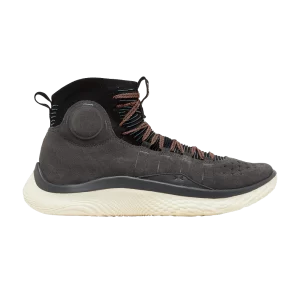 Curry Brand Curry 4 FloTro 'Jet Grey' Sneakers Grey/Black/Fresh Blue 3024861 101