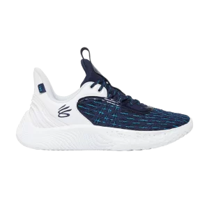 Curry Brand Curry Flow 9 Team 'White Midnight Navy' Sneakers White/Midnight Fleet/Midnight Fleet 3025631 101