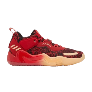 adidas D.O.N. sneakers Issue #3 GCA 'Chinese New Year 'Scarlet/Pulse Amber/Black color GY0328