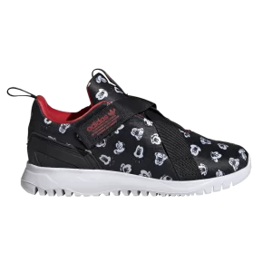 Nike Disney x Flex 2.0 Little Kid 'Allover Cheery Mickey - Black' Black/Cloud White/Bright Red HQ3998