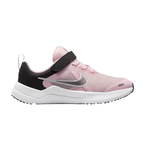 Nike Downshifter 12 PS 'Pink Foam' Pink Foam/Black/Flat Tin DM4193 600